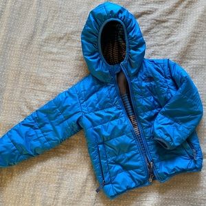 North Face reversible puffer 3-4T